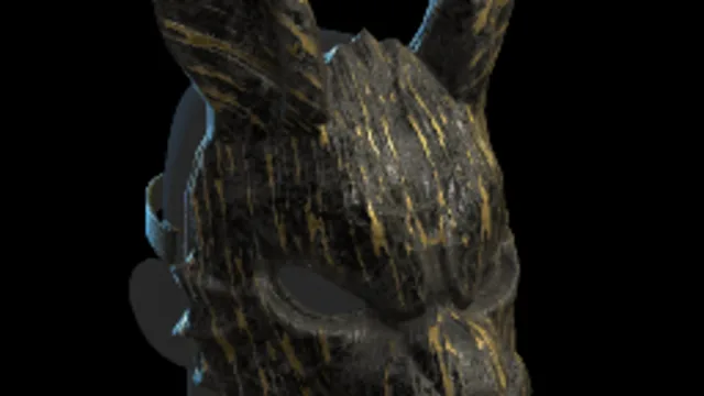 Rabbit Facemask (Black)