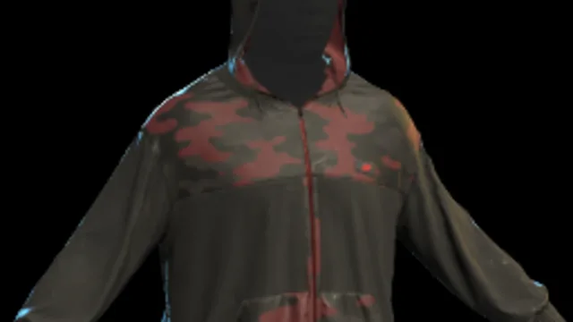 Redline Camo Hoodie
