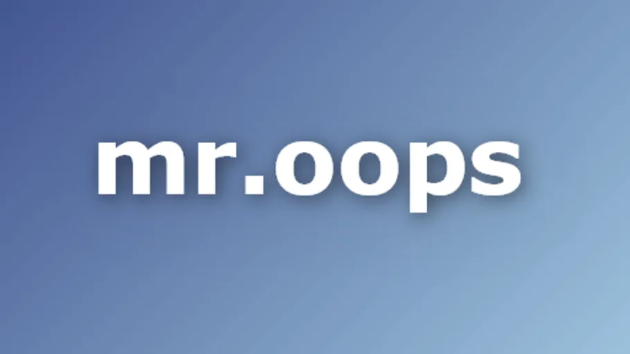 Mr.Oops