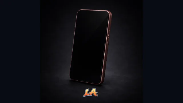 realistic modern phone