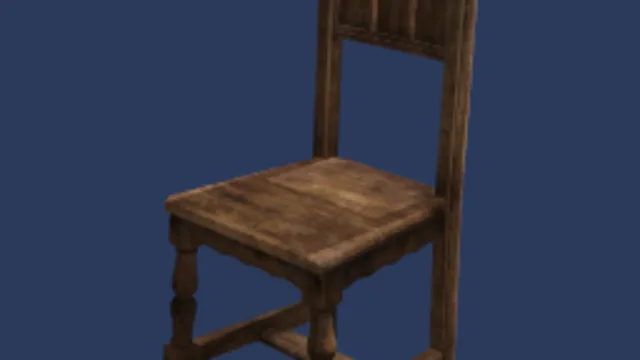 Wooden Chair (RE4:R)
