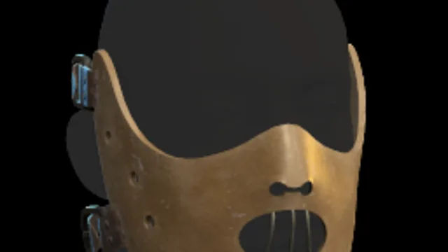Anti-Bite Mask (Brown)