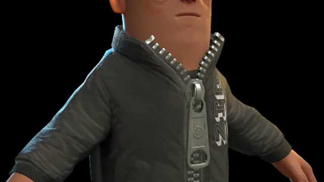 Bomber Zipper