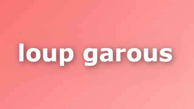 Loup-garous