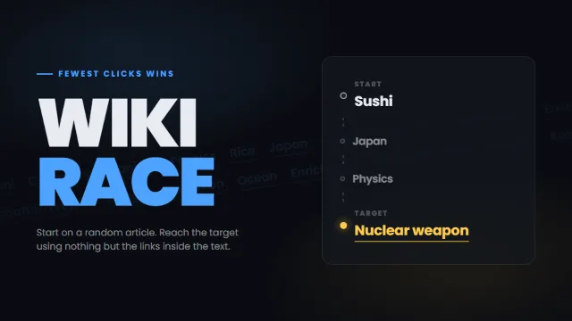 Wiki Race