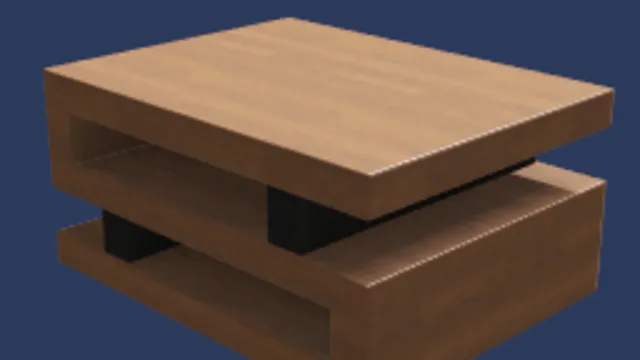 Fancy Wooden CoffeeTable
