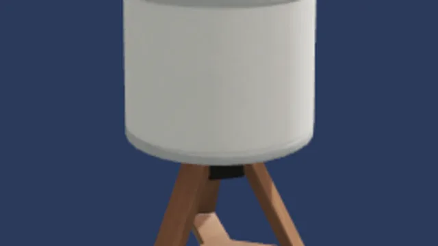 Fancy Wooden DeskLamp