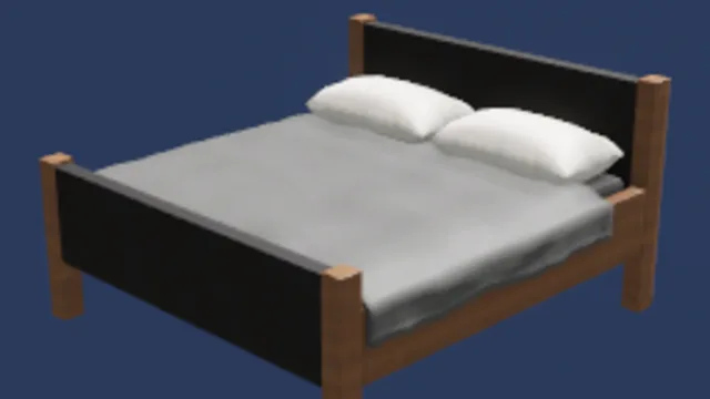 Fancy Wooden DoubleBed