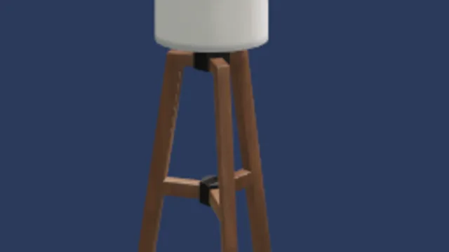 Fancy Wooden Lamp