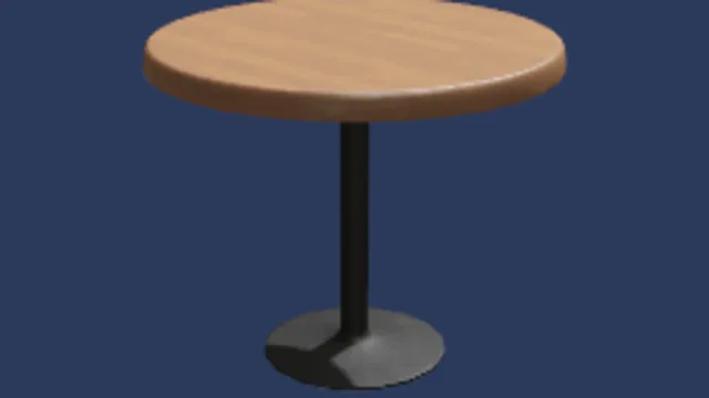 Fancy Wooden RoundTable