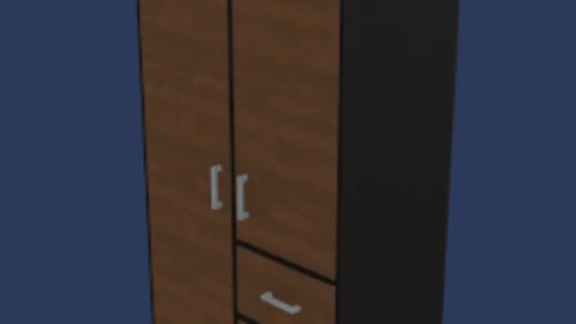 Fancy Wood Wardrobe
