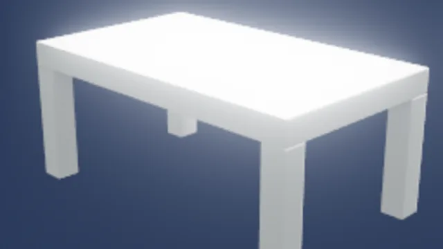 Minimal Table