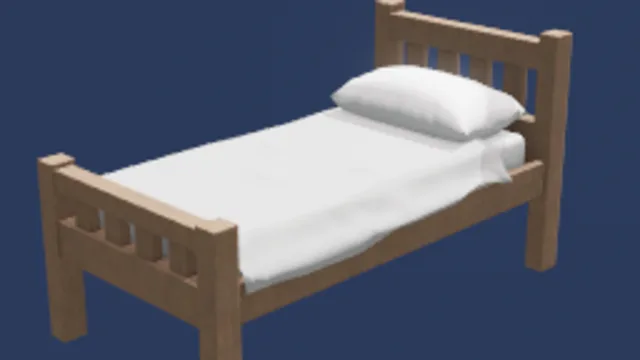 Plain Wood Bed