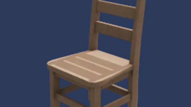 Plain Wood Chair