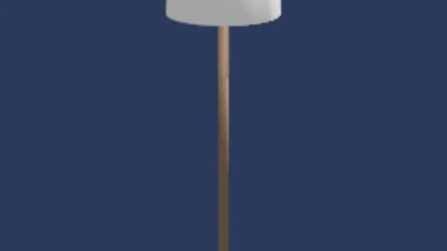 Plain Wood Lamp