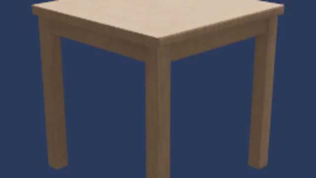 Plain Wood SmallTable