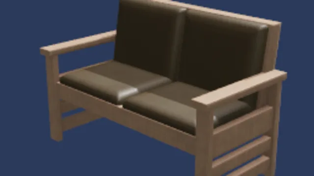 Plain Wood Sofa