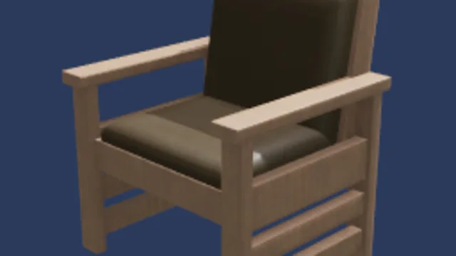 Plain Wood SofaChair