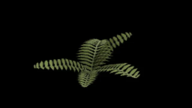 Cartoony Fern