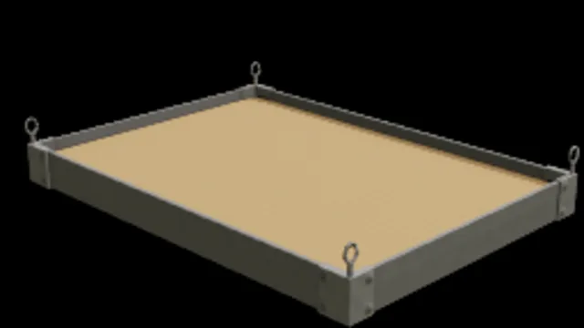 Cartoony Hanging Platform