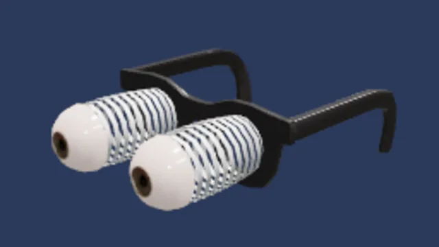 Springy Eyes Glasses