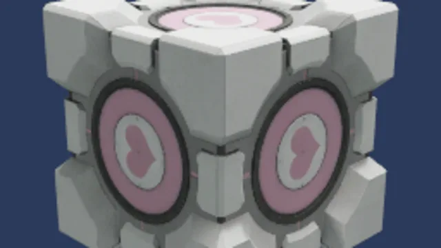 Portal 2 Companion Cube