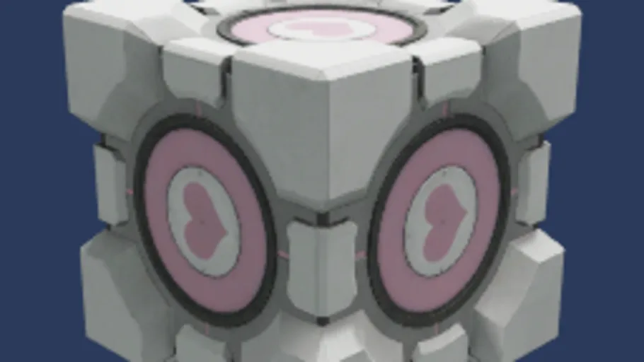 Portal 2 Companion Cube