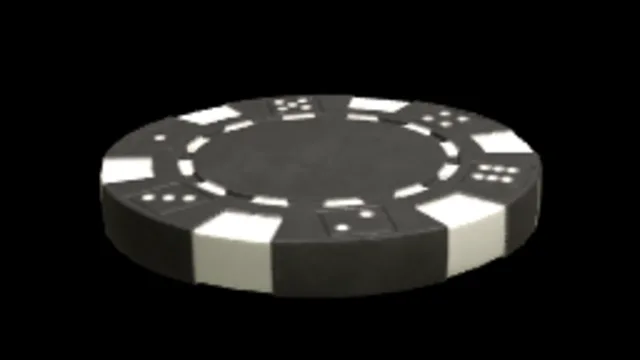 Poker Chip (Black)