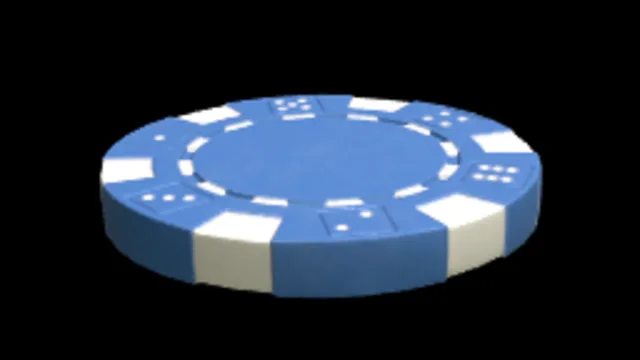 Poker Chip (Blue)