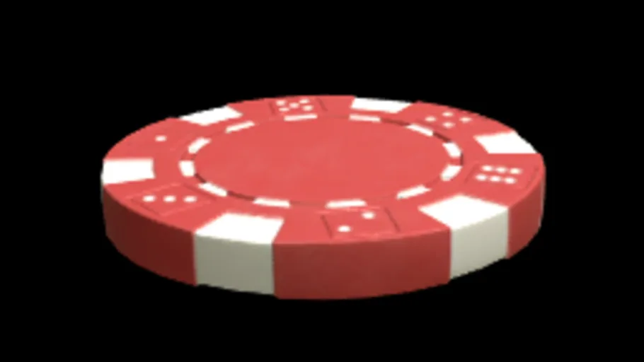 Poker Chip (Red)