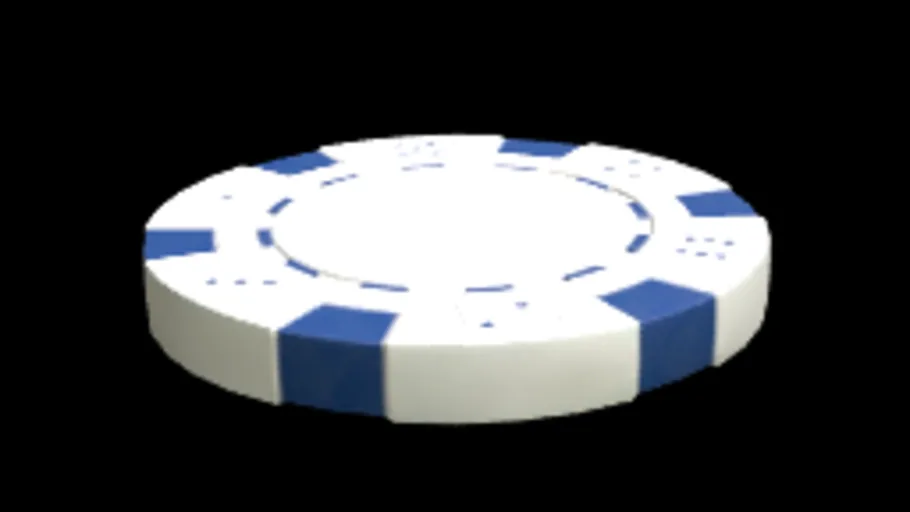 Poker Chip (White)