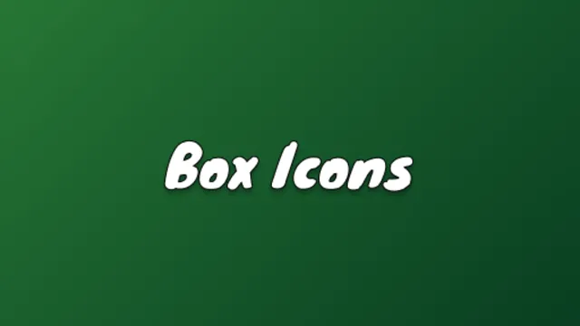 Box Icons