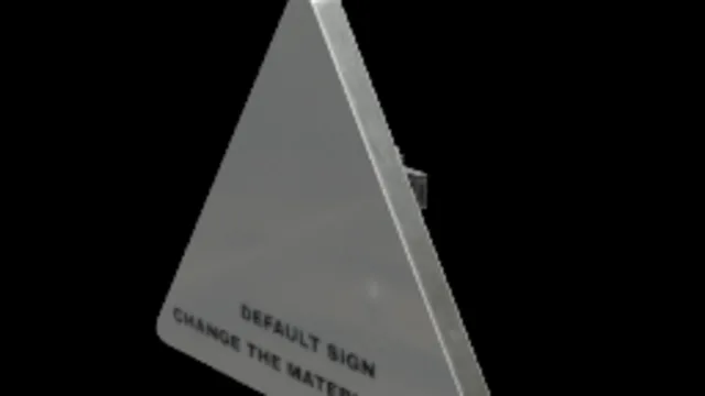 Traffic sign - Triangle