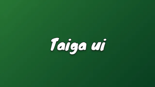 Taiga UI