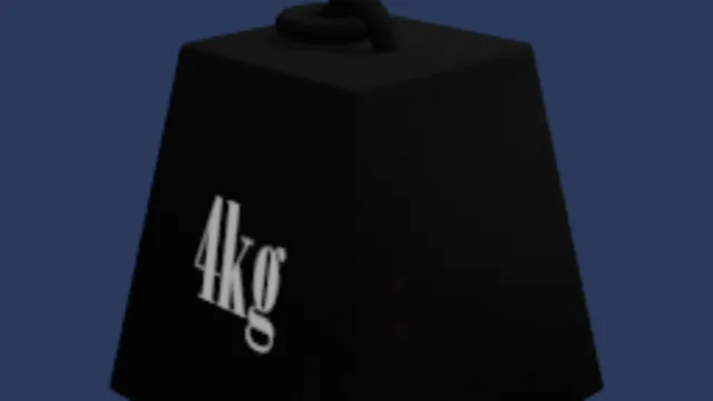 4kg mass