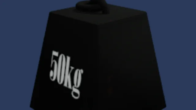 50kg mass
