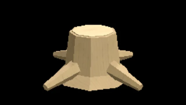 Arid Acacia Stump