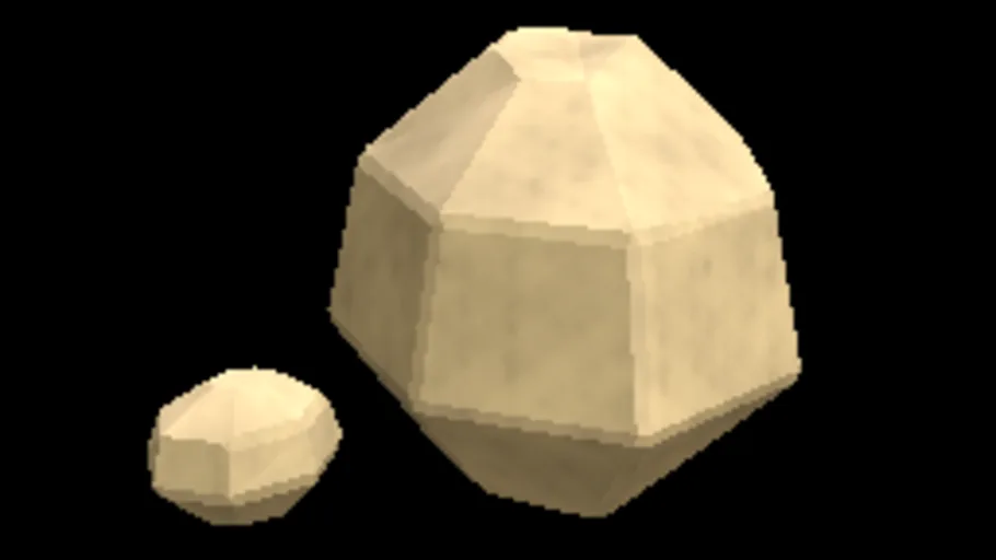 Arid Eroded Boulder