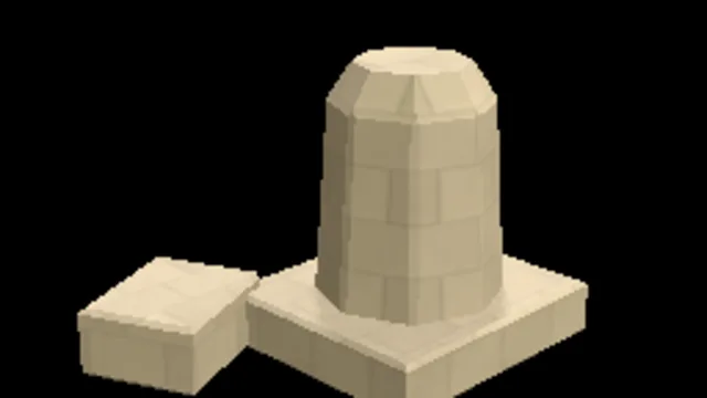Autumn Broken Pillar