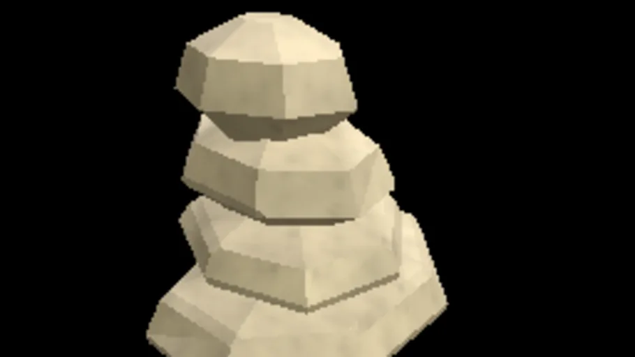 Autumn Leaf Cairn
