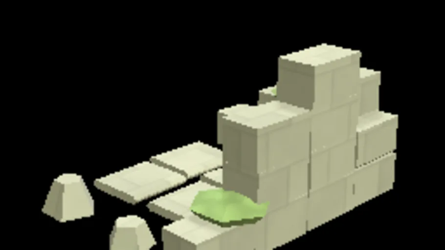 Temperate Ruin Courtyard