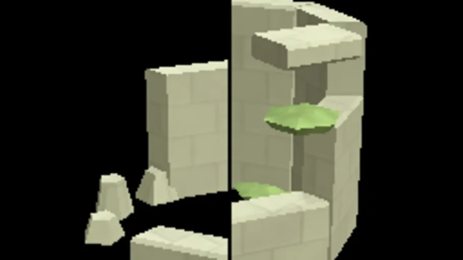 Temperate Ruin Round Tower