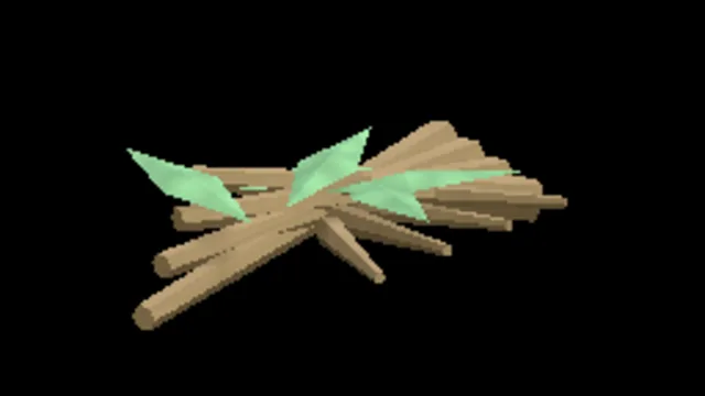 Tropical Fallen Palm