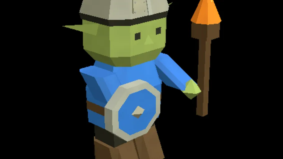Goblins Soldier Torch Bearer