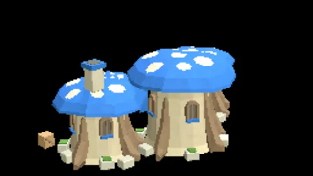 Mushrooms Commune Courtyard