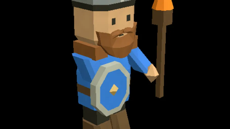 Vikings Soldier Torch Bearer