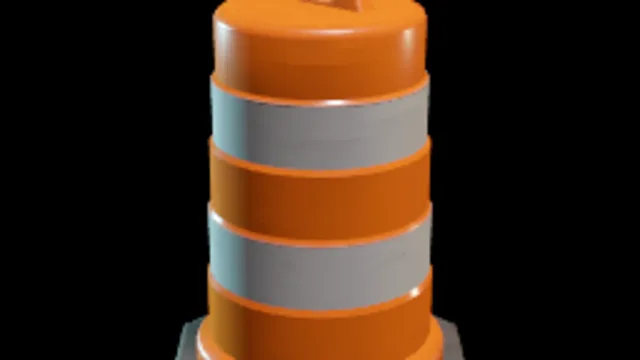 Barrel Traffic Cone