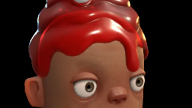 Slime Hat Red