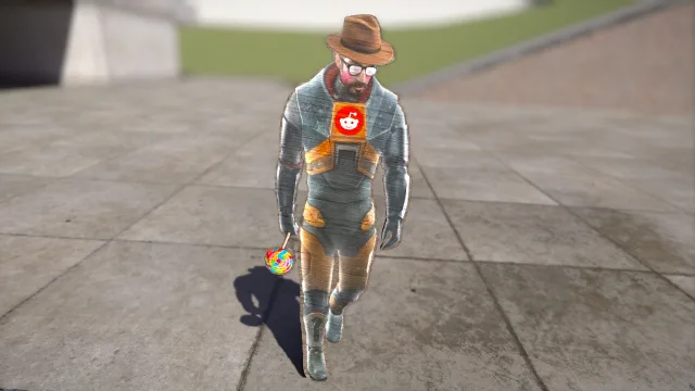 Gordon Freeman Reddit Cutout