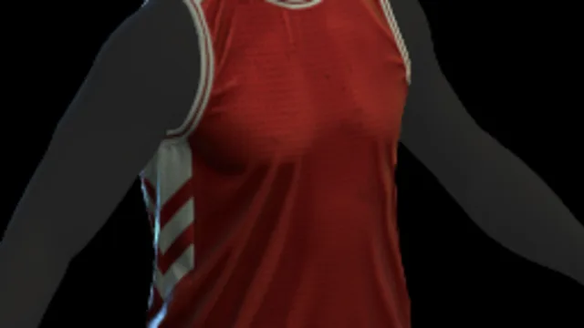 Sports Singlet Red